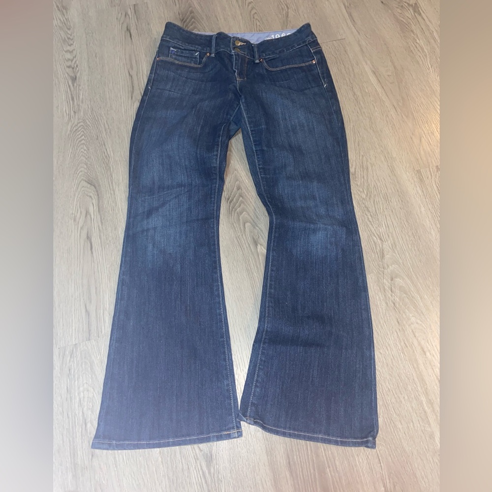 Women's Dark Blue Bootcut Jeans